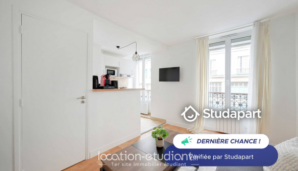 Logement �tudiant Studio &agrave; Paris 10�me arrondissement (75010)
