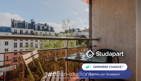 Logement �tudiant Studio &agrave; Paris 10�me arrondissement (75010)