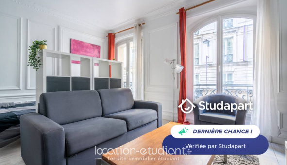 Logement �tudiant Studio &agrave; Paris 10�me arrondissement (75010)
