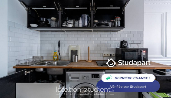 Logement �tudiant Studio &agrave; Paris 10�me arrondissement (75010)