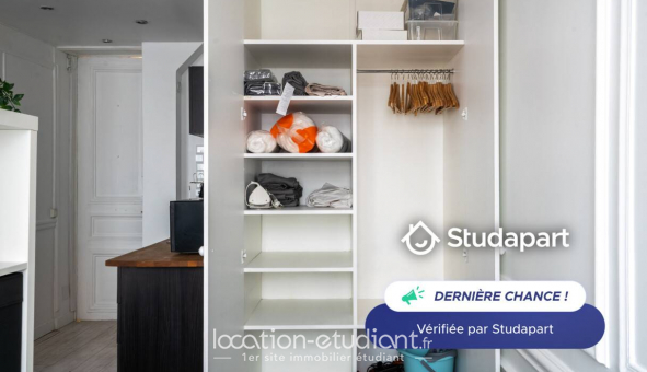 Logement �tudiant Studio &agrave; Paris 10�me arrondissement (75010)