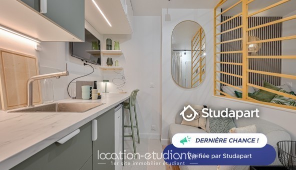 Logement �tudiant Studio &agrave; Paris 10�me arrondissement (75010)