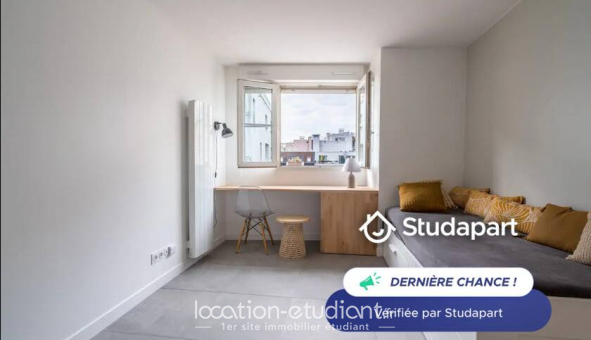 Logement �tudiant Studio &agrave; Paris 10�me arrondissement (75010)