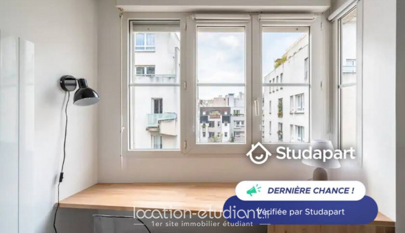 Logement �tudiant Studio &agrave; Paris 10�me arrondissement (75010)