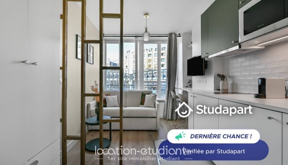 Logement �tudiant Studio &agrave; Paris 10�me arrondissement (75010)