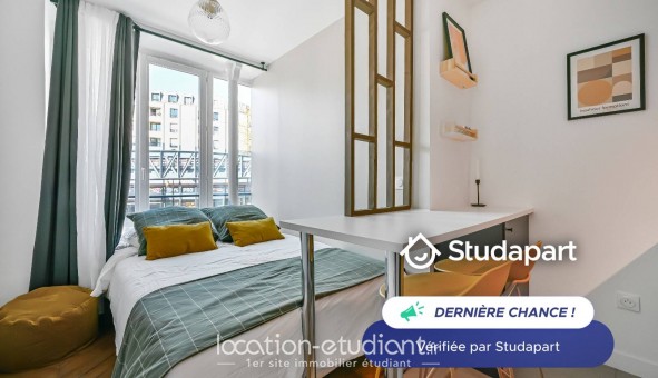 Logement �tudiant Studio &agrave; Paris 10�me arrondissement (75010)