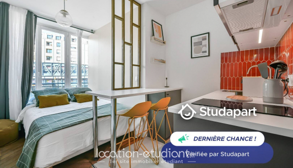 Logement �tudiant Location Studio Meubl&eacute; Paris 10�me arrondissement (75010)