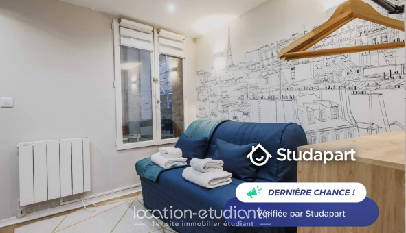 Logement �tudiant Studio &agrave; Paris 10�me arrondissement (75010)