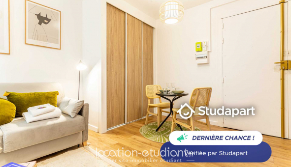 Logement �tudiant Studio &agrave; Paris 10�me arrondissement (75010)