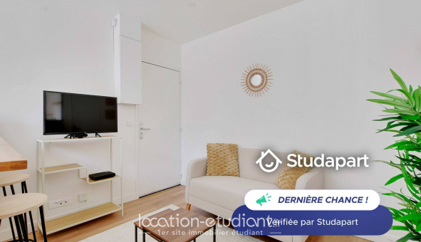 Logement �tudiant Studio &agrave; Paris 10�me arrondissement (75010)