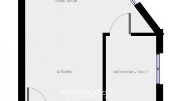Logement tudiant Studio à Paris 11me arrondissement (75011)