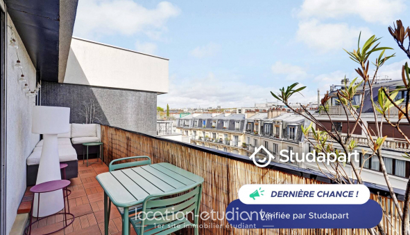 Logement tudiant Studio à Paris 11me arrondissement (75011)
