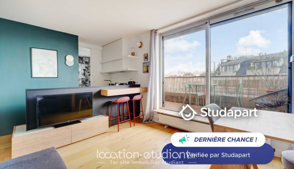 Logement tudiant Studio à Paris 11me arrondissement (75011)