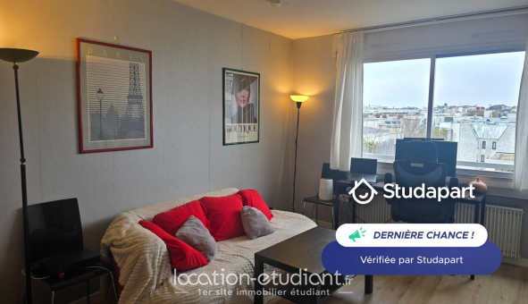 Logement tudiant Location Studio Meublé Paris 11me arrondissement (75011)