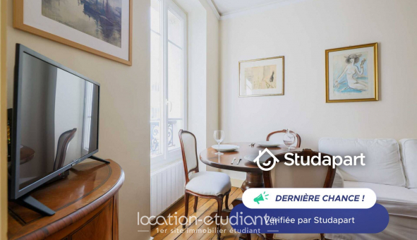 Logement tudiant Studio à Paris 11me arrondissement (75011)