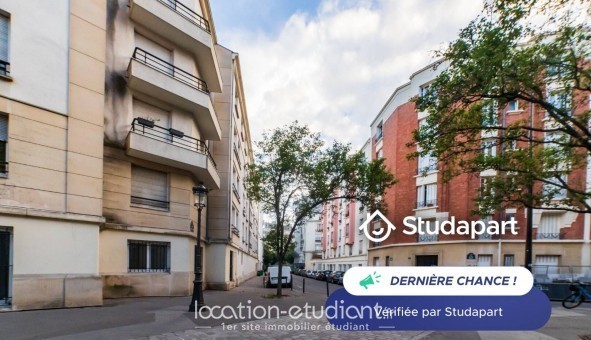 Logement tudiant Studio à Paris 11me arrondissement (75011)