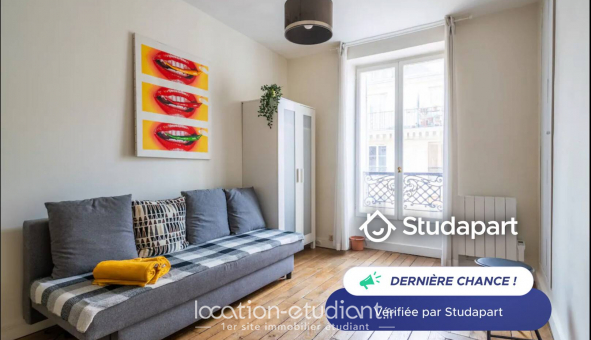 Logement tudiant Location Studio Meublé Paris 11me arrondissement (75011)