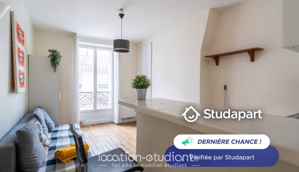 Logement tudiant Studio à Paris 11me arrondissement (75011)