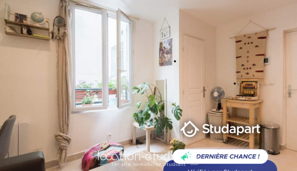 Logement tudiant Studio à Paris 11me arrondissement (75011)