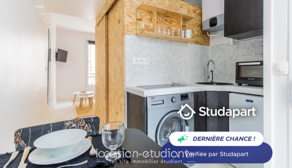 Logement tudiant Studio à Paris 11me arrondissement (75011)