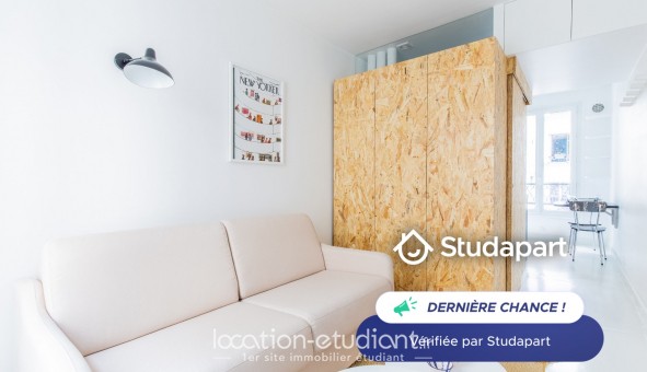 Logement �tudiant Studio &agrave; Paris 11�me arrondissement (75011)