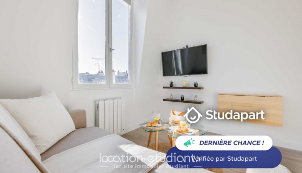 Logement étudiant Studio &agrave; Paris 11ème arrondissement (75011)