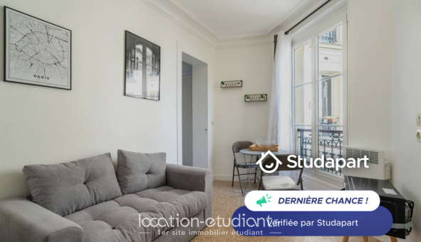 Logement �tudiant Studio &agrave; Paris 11�me arrondissement (75011)