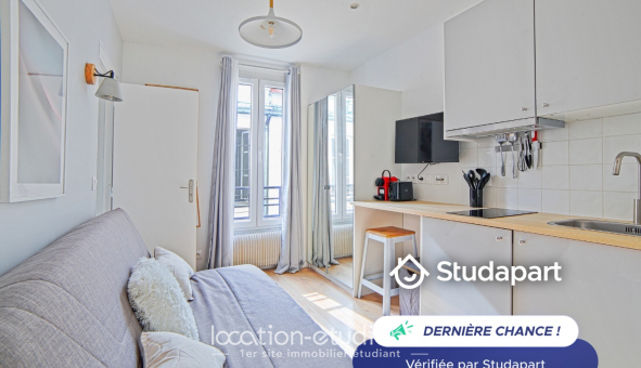 Logement �tudiant Location Studio Meubl&eacute; Paris 11�me arrondissement (75011)