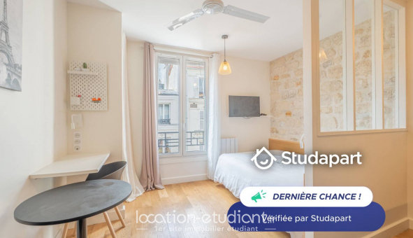 Logement �tudiant Location Studio Meubl&eacute; Paris 11�me arrondissement (75011)