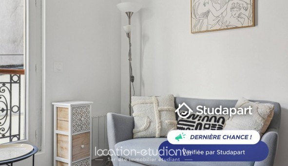 Logement tudiant Studio à Paris 12me arrondissement (75012)