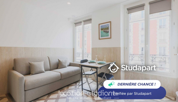 Logement tudiant Studio à Paris 12me arrondissement (75012)