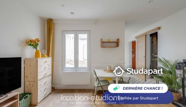 Logement étudiant Studio &agrave; Paris 12ème arrondissement (75012)