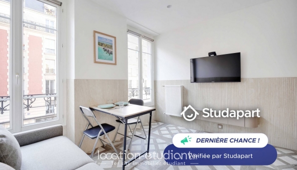Logement étudiant Studio &agrave; Paris 12ème arrondissement (75012)