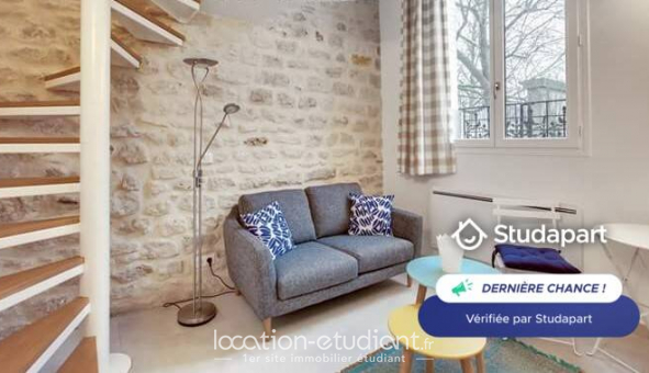 Logement �tudiant Location Studio Meubl&eacute; Paris 12�me arrondissement (75012)