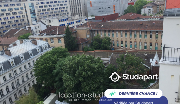Logement tudiant Studio à Paris 13me arrondissement (75013)