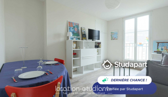Logement étudiant Location Studio Meublé Paris 13ème arrondissement (75013)
