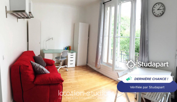 Logement �tudiant Studio &agrave; Paris 13�me arrondissement (75013)