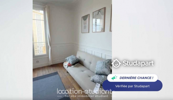 Logement �tudiant Location Studio Meubl&eacute; Paris 13�me arrondissement (75013)