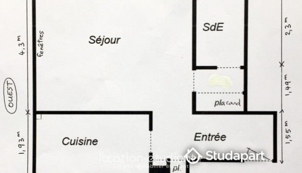 Logement tudiant Studio à Paris 14me arrondissement (75014)