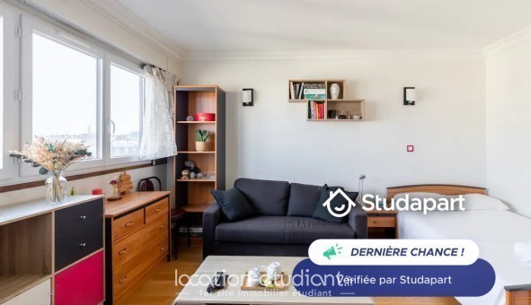 Logement tudiant Studio à Paris 14me arrondissement (75014)