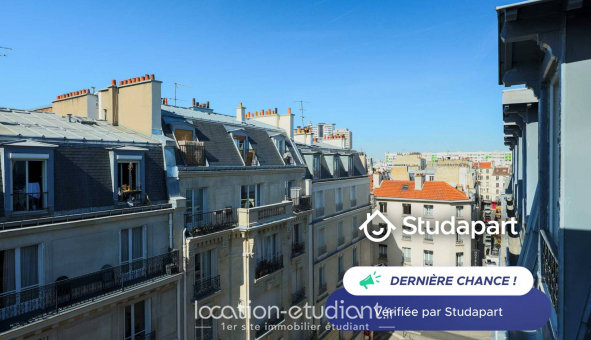 Logement tudiant Studio à Paris 14me arrondissement (75014)