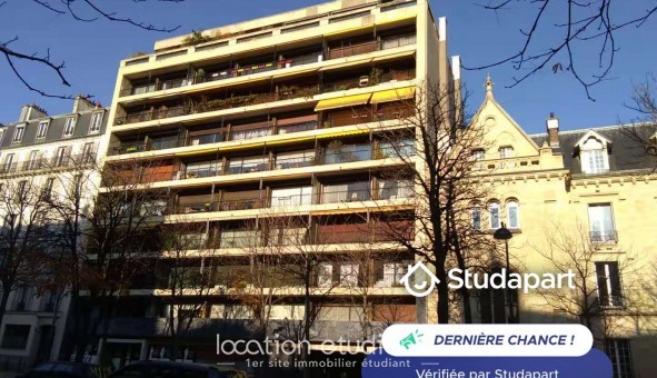 Logement tudiant Studio à Paris 14me arrondissement (75014)