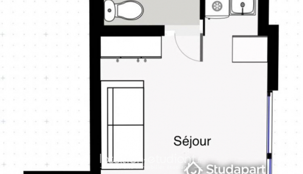 Logement tudiant Studio à Paris 14me arrondissement (75014)