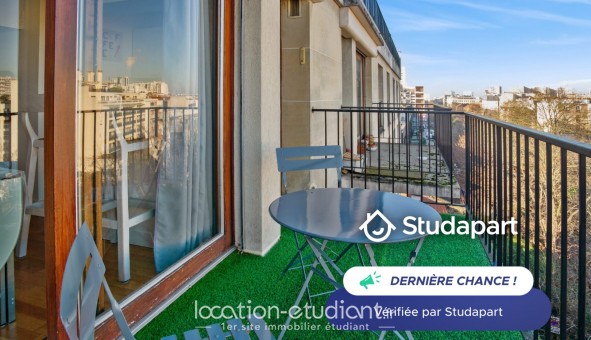 Logement �tudiant Studio &agrave; Paris 14�me arrondissement (75014)
