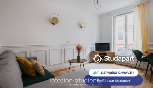 Logement �tudiant Location Studio Meubl&eacute; Paris 14�me arrondissement (75014)