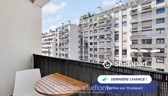 Logement tudiant Studio à Paris 15me arrondissement (75015)
