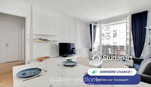 Logement tudiant Studio à Paris 15me arrondissement (75015)