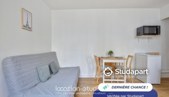 Logement tudiant Studio à Paris 15me arrondissement (75015)