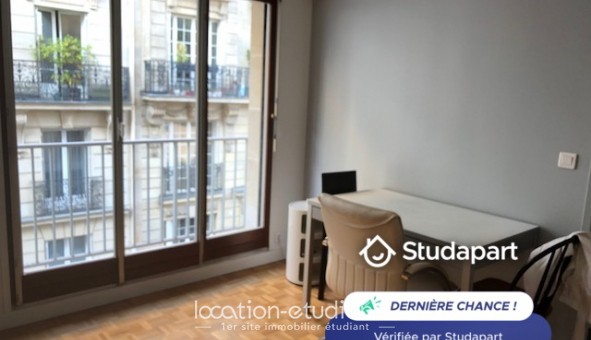 Logement tudiant Studio à Paris 15me arrondissement (75015)
