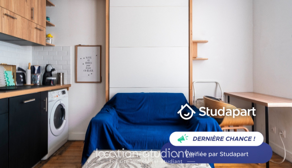 Logement tudiant Studio à Paris 15me arrondissement (75015)